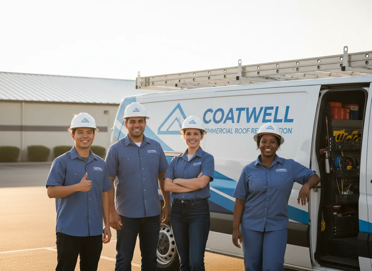 Commercial roof coating company in Graham, WA